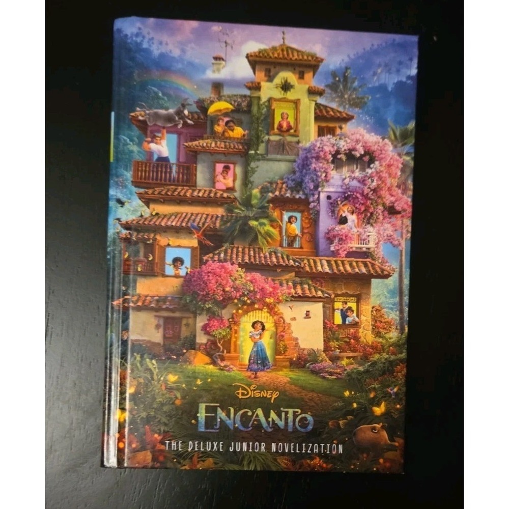 Disney Encanto Deluxe Junior Novelization Book Tale + Character Guide & Poster